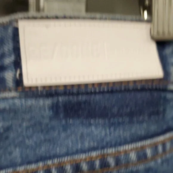 Nwot RE/DONE Women's Blue Jeans - Picture 5 of 5